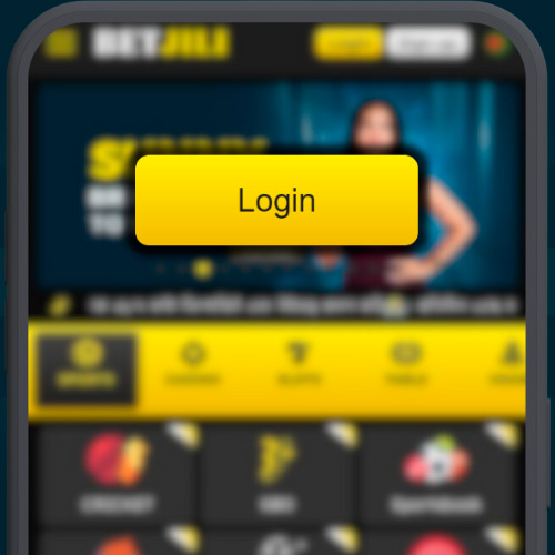 Select "Log in": on Betjili BD